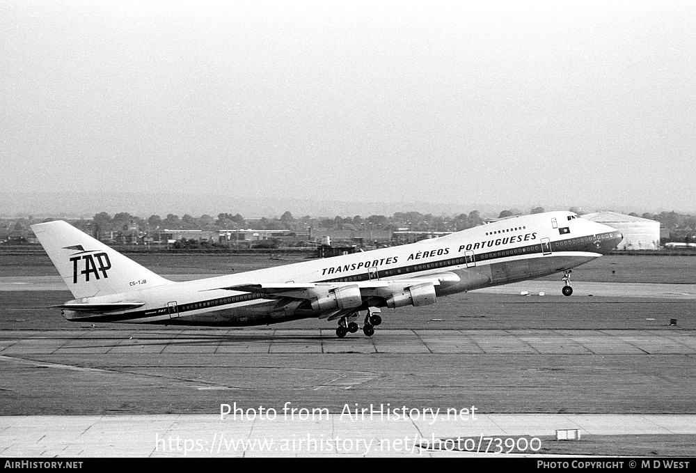 Aircraft Photo of CS-TJB | Boeing 747-282B | TAP - Transportes Aéreos Portugueses | AirHistory.net #73900