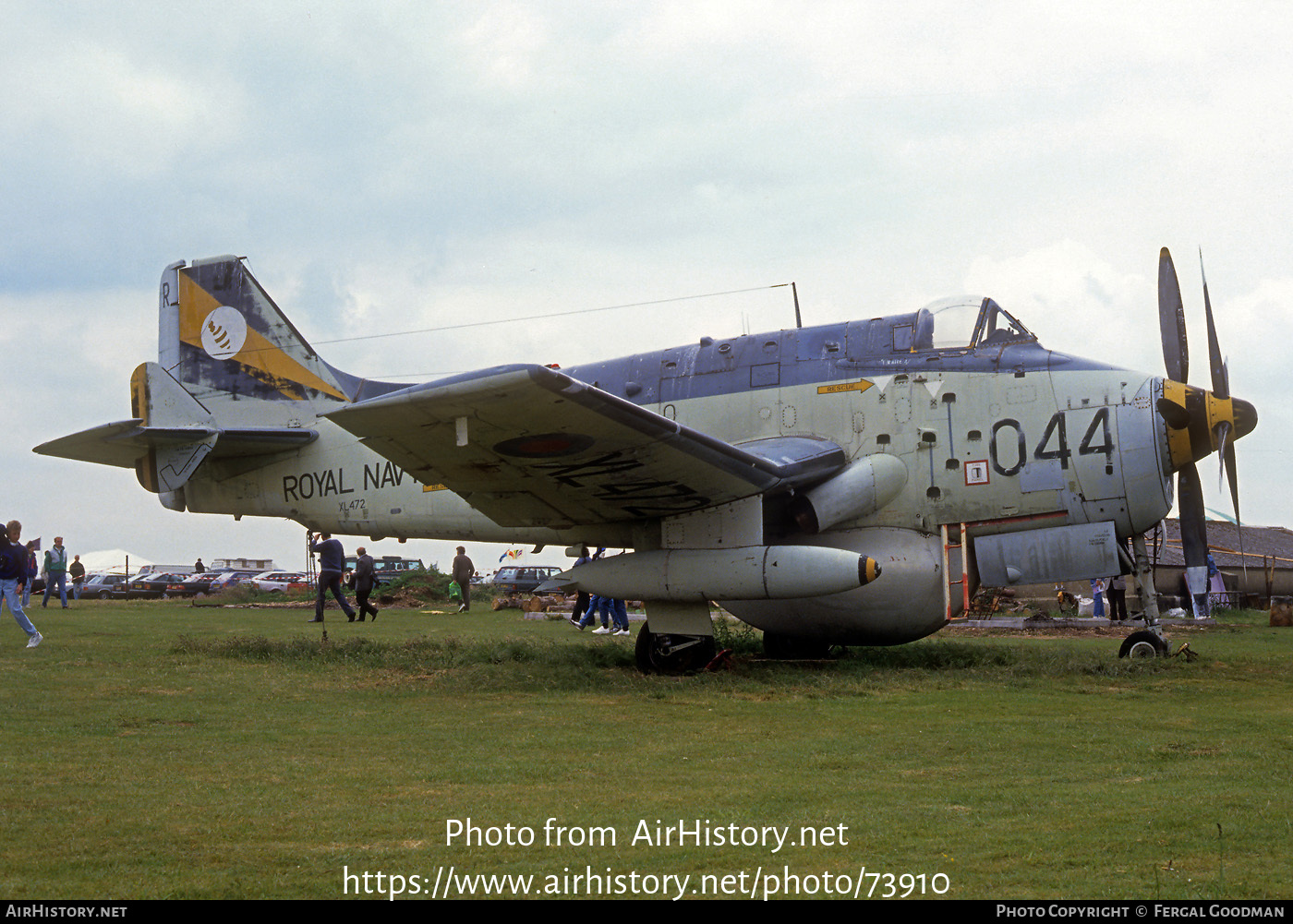 Aircraft Photo of XL472 | Fairey Gannet AEW.3 | UK - Navy | AirHistory.net #73910