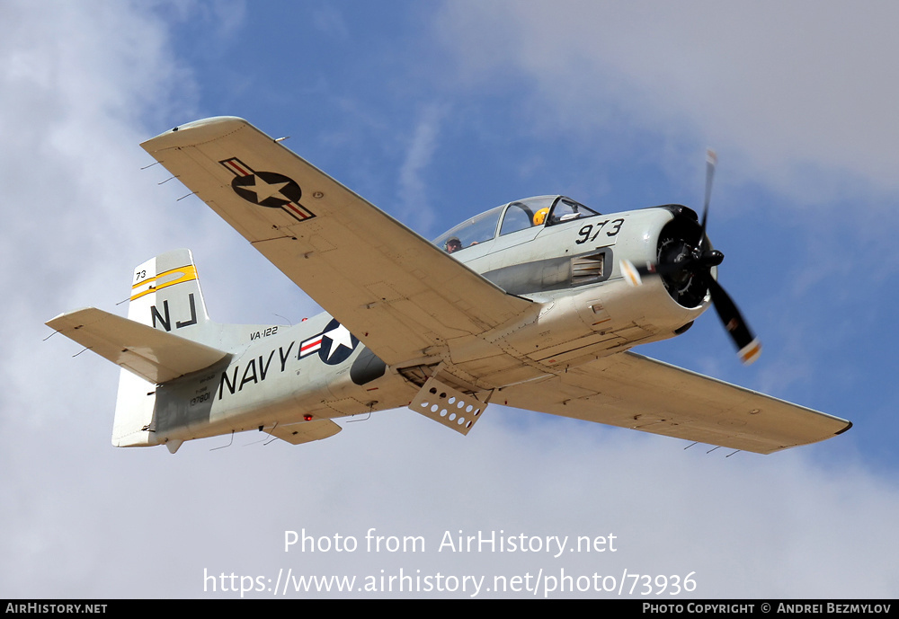 Aircraft Photo of VH-DUD / 137801 | North American T-28B Trojan | USA - Navy | AirHistory.net #73936