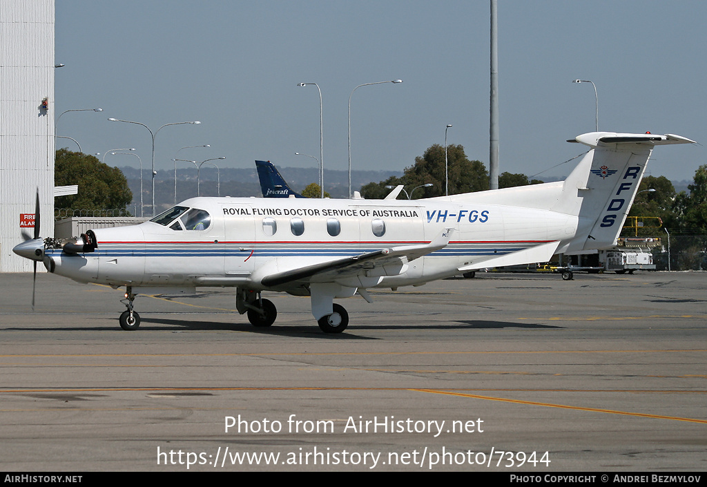 Aircraft Photo of VH-FGS | Pilatus PC-12/45 | Royal Flying Doctor Service - RFDS | AirHistory.net #73944