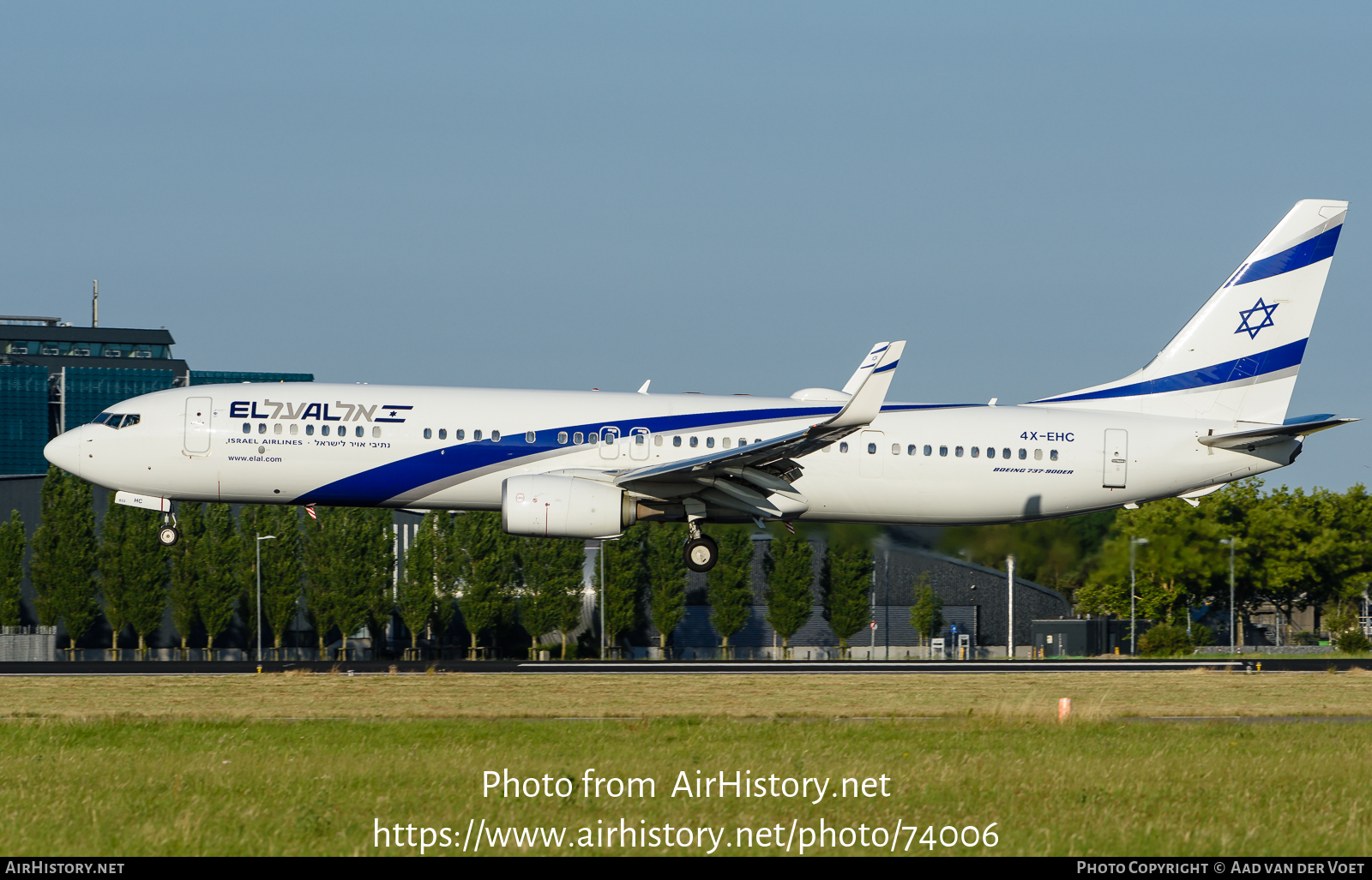 Aircraft Photo of 4X-EHC | Boeing 737-958/ER | El Al Israel Airlines | AirHistory.net #74006