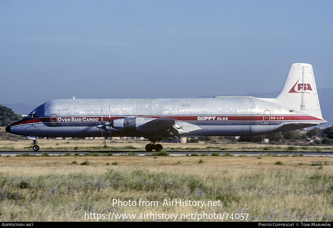 Aircraft Photo of 9G-LCA | Conroy CL-44-O Guppy | First International Airlines - FIA | AirHistory.net #74057