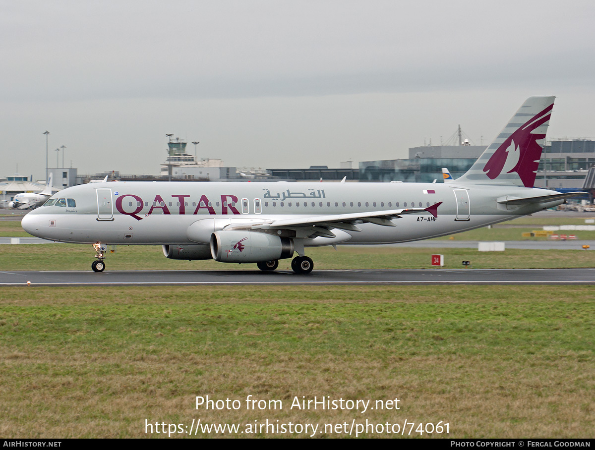 Aircraft Photo of A7-AHF | Airbus A320-232 | Qatar Airways | AirHistory.net #74061