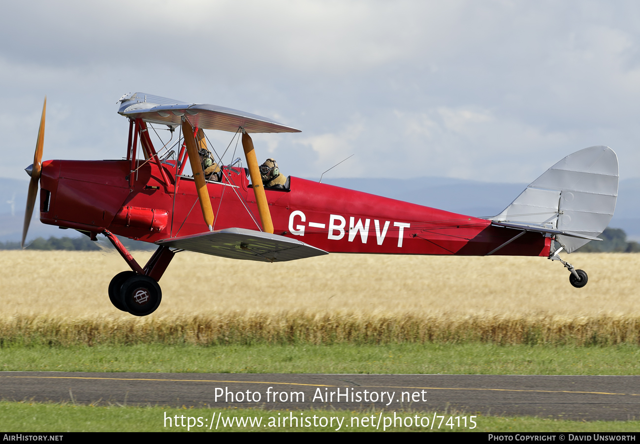 Aircraft Photo of G-BWVT | De Havilland D.H. 82A Tiger Moth | AirHistory.net #74115