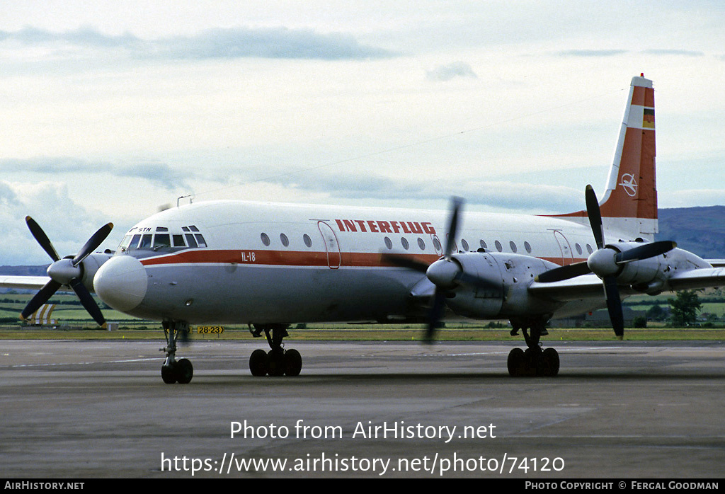 Aircraft Photo of DDR-STN | Ilyushin Il-18D | Interflug | AirHistory.net #74120