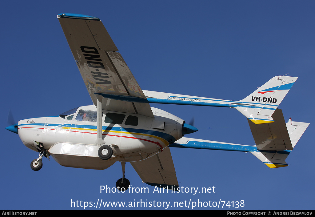 Aircraft Photo of VH-DND | Cessna 337 Super Skymaster | AirHistory.net #74138