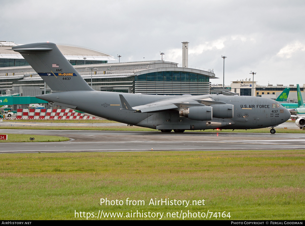 Aircraft Photo of 04-4137 / 44137 | Boeing C-17A Globemaster III | USA - Air Force | AirHistory.net #74164