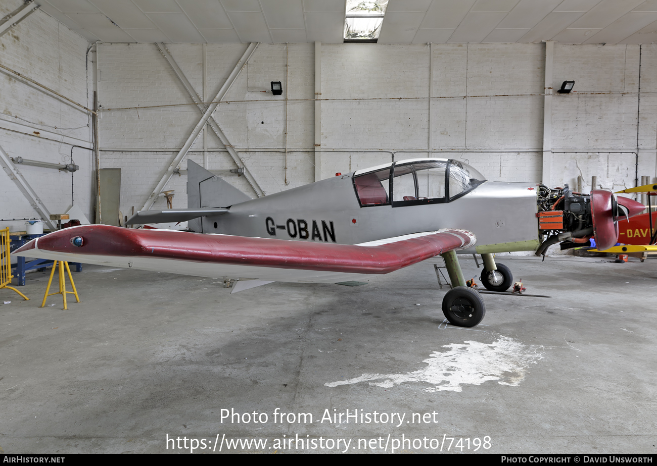 Aircraft Photo of G-OBAN | SAN Jodel D-140B Mousquetaire II | AirHistory.net #74198