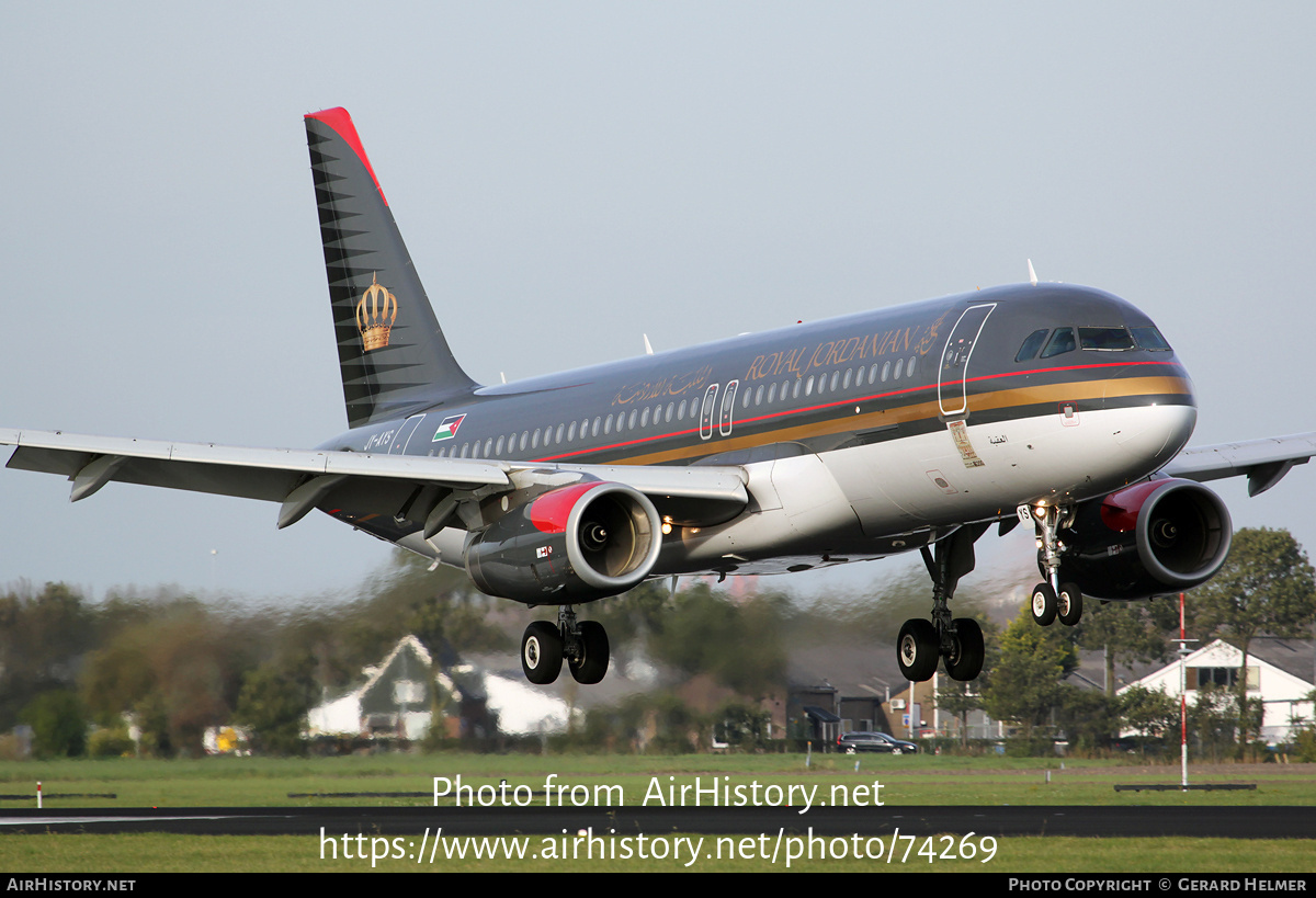 Aircraft Photo of JY-AYS | Airbus A320-232 | Royal Jordanian Airlines | AirHistory.net #74269