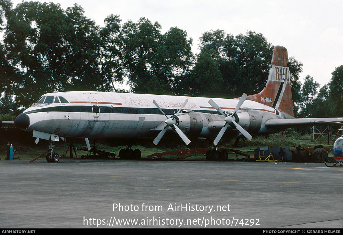 Aircraft Photo of PK-BAZ | Canadair CL-44D4-1 | Bayu Indonesia Air | AirHistory.net #74292