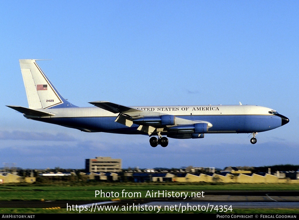 Aircraft Photo of 62-4129 / 24129 | Boeing VC-135B Stratolifter | USA - Air Force | AirHistory.net #74354