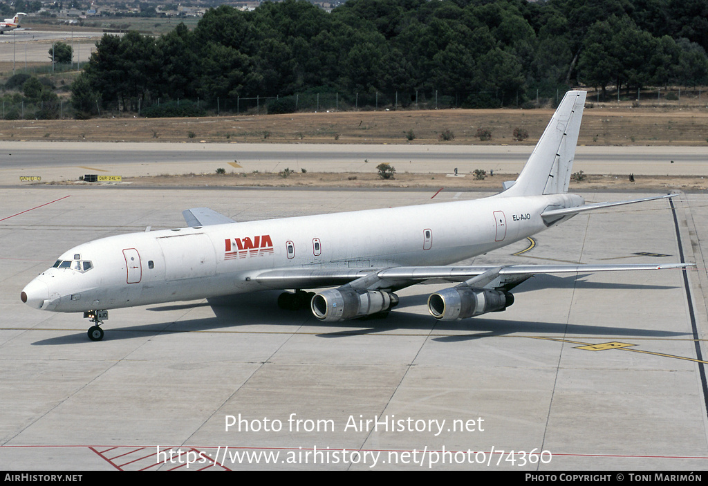 Aircraft Photo of EL-AJO | Douglas DC-8-55(F) | LWA - Liberia World Airlines | AirHistory.net #74360