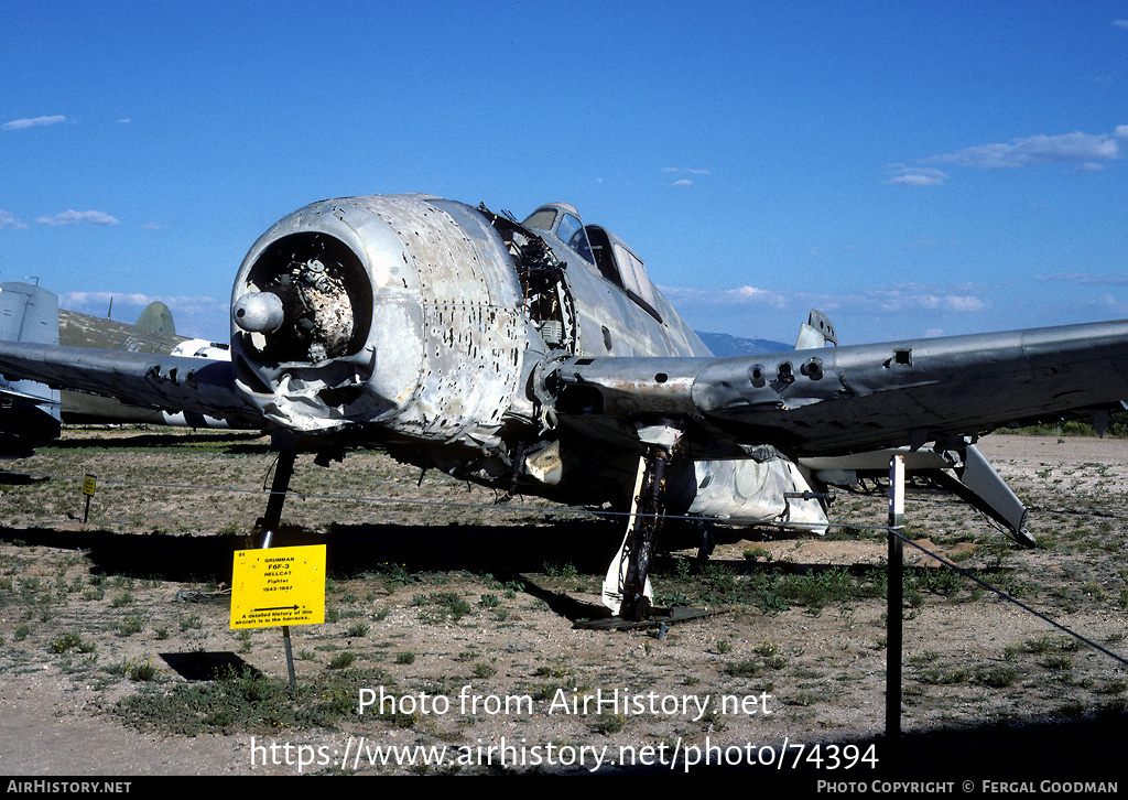 Aircraft Photo of 66237 | Grumman F6F-3 Hellcat | USA - Navy | AirHistory.net #74394