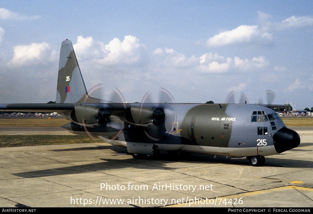 Aircraft Photo of XV215 | Lockheed C-130K Hercules C1 (L-382) | UK - Air Force | AirHistory.net #74426