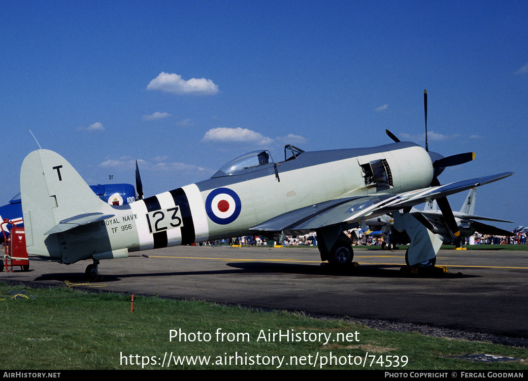 Aircraft Photo of TF956 | Hawker Sea Fury FB11 | UK - Navy | AirHistory.net #74539