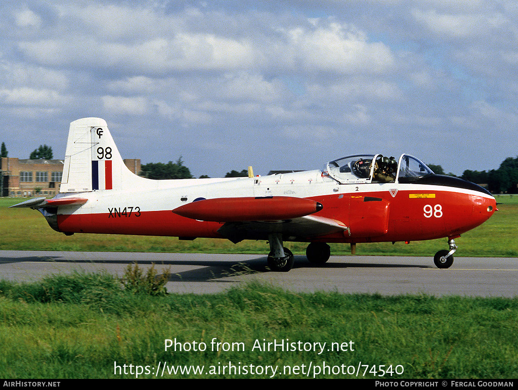 Aircraft Photo of XN473 | Hunting P.84 Jet Provost T3 | UK - Air Force | AirHistory.net #74540