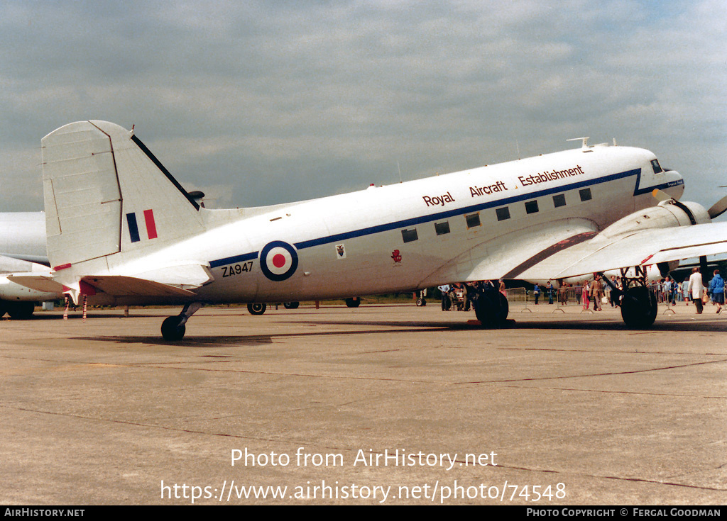 Aircraft Photo of ZA947 | Douglas C-47A Dakota Mk.3 | UK - Air Force | AirHistory.net #74548