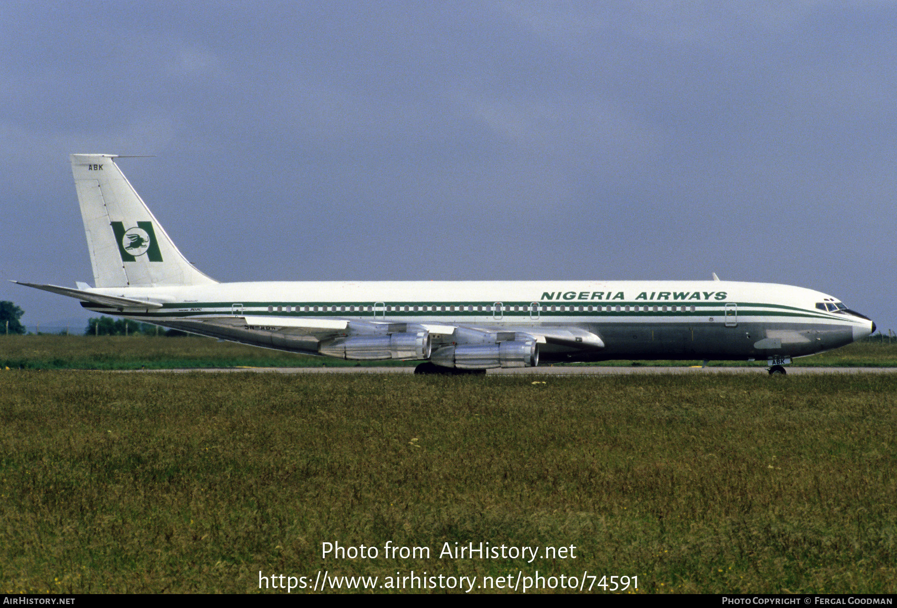 Aircraft Photo of 5N-ABK | Boeing 707-3F9C | Nigeria Airways | AirHistory.net #74591