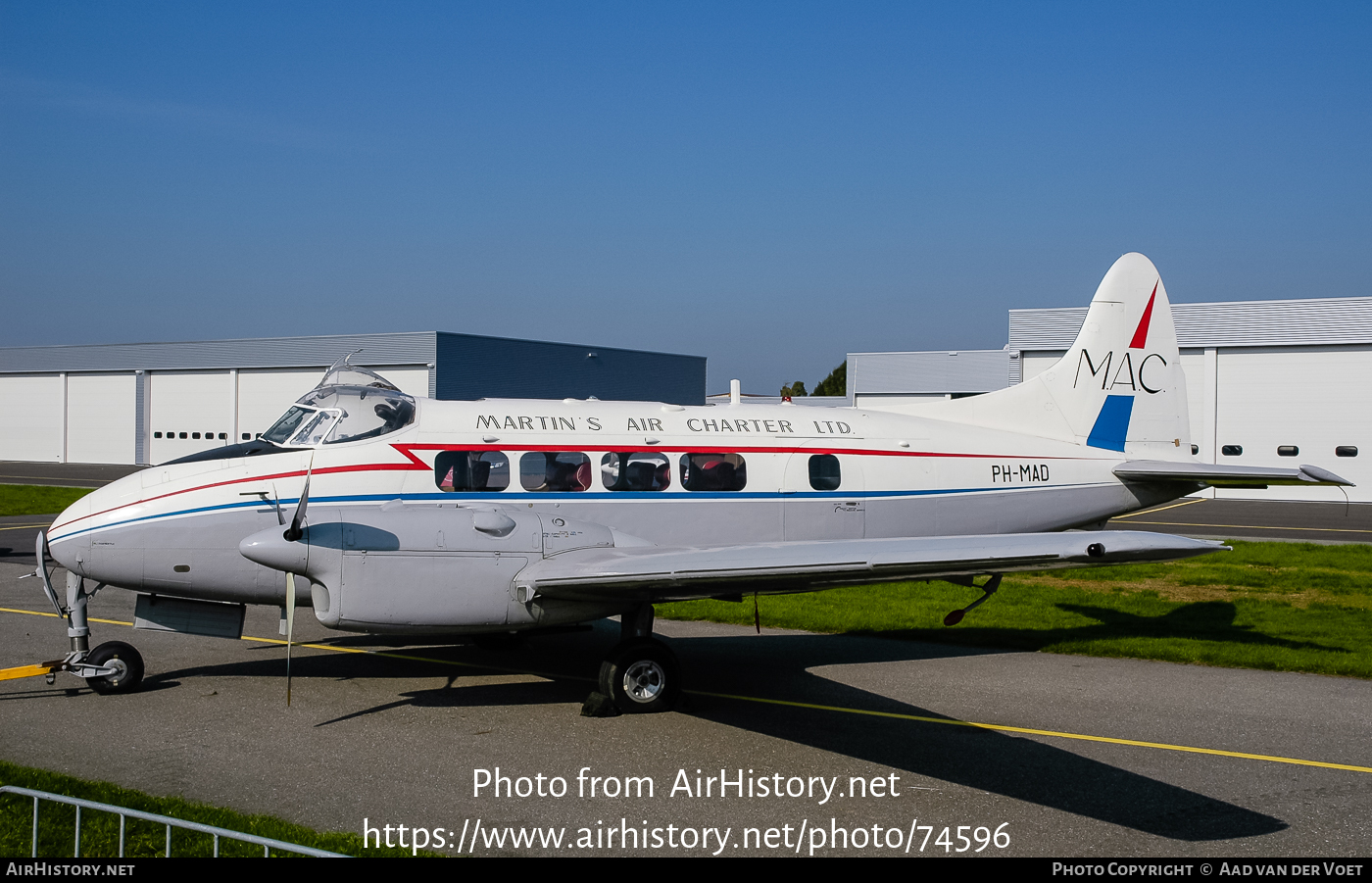 Aircraft Photo of PH-MAD | De Havilland D.H. 104 Devon C20 | Martin's ...