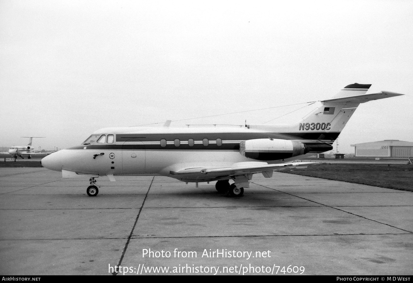 Aircraft Photo of N9300C | Hawker Siddeley HS-125-1A/731 | AirHistory.net #74609