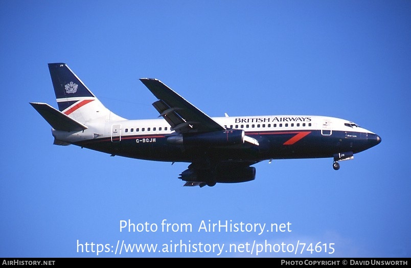 Aircraft Photo of G-BGJH | Boeing 737-236/Adv | British Airways | AirHistory.net #74615