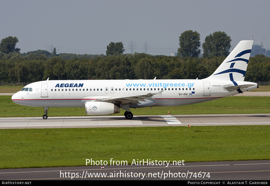 Aircraft Photo of SX-DGI | Airbus A320-232 | Aegean Airlines | AirHistory.net #74674