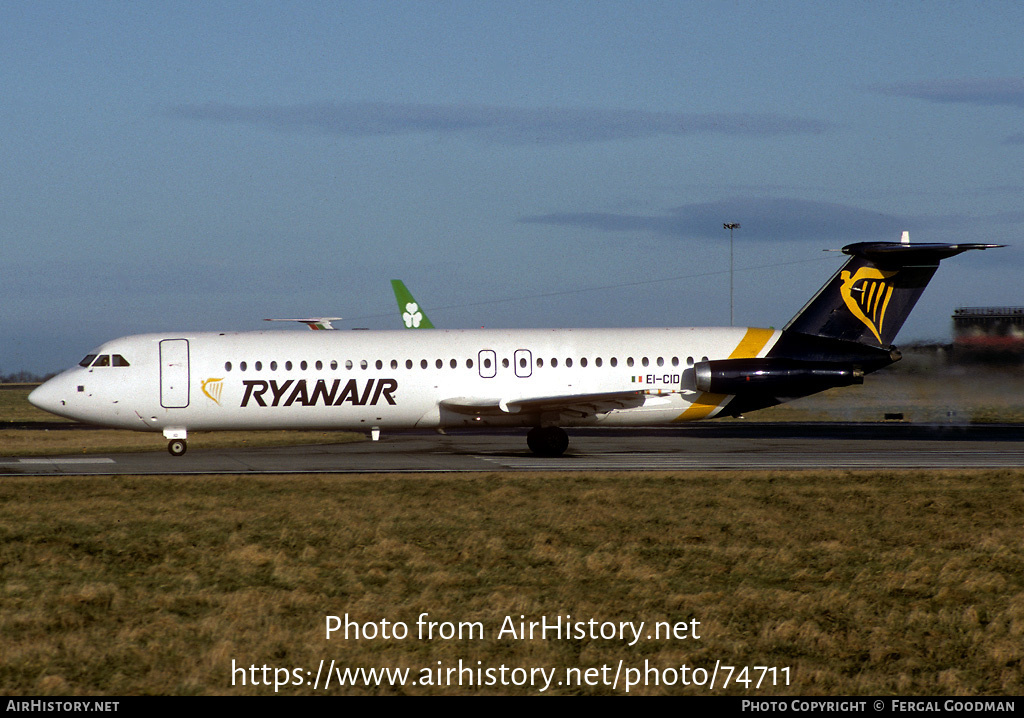 Aircraft Photo of EI-CID | BAC 111-501EX One-Eleven | Ryanair | AirHistory.net #74711