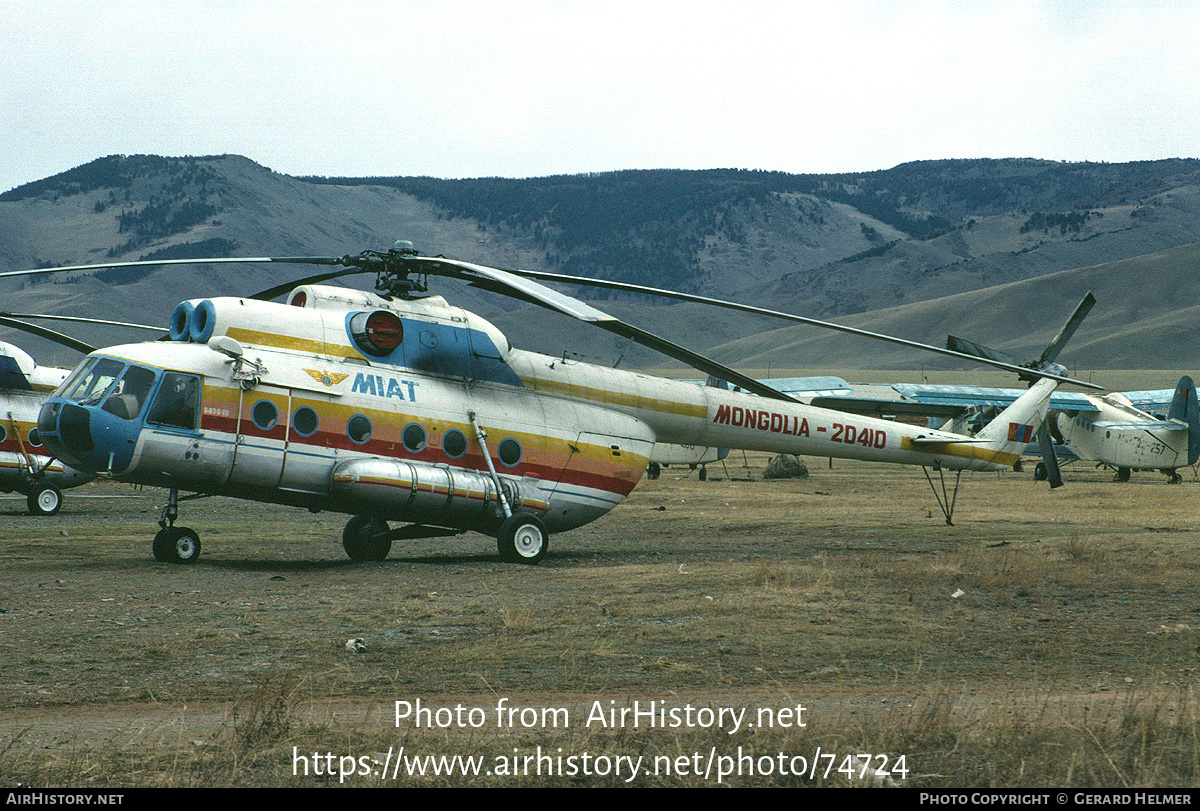 Aircraft Photo of MONGOLIA-20410 | Mil Mi-8 | MIAT Mongolian Airlines | AirHistory.net #74724