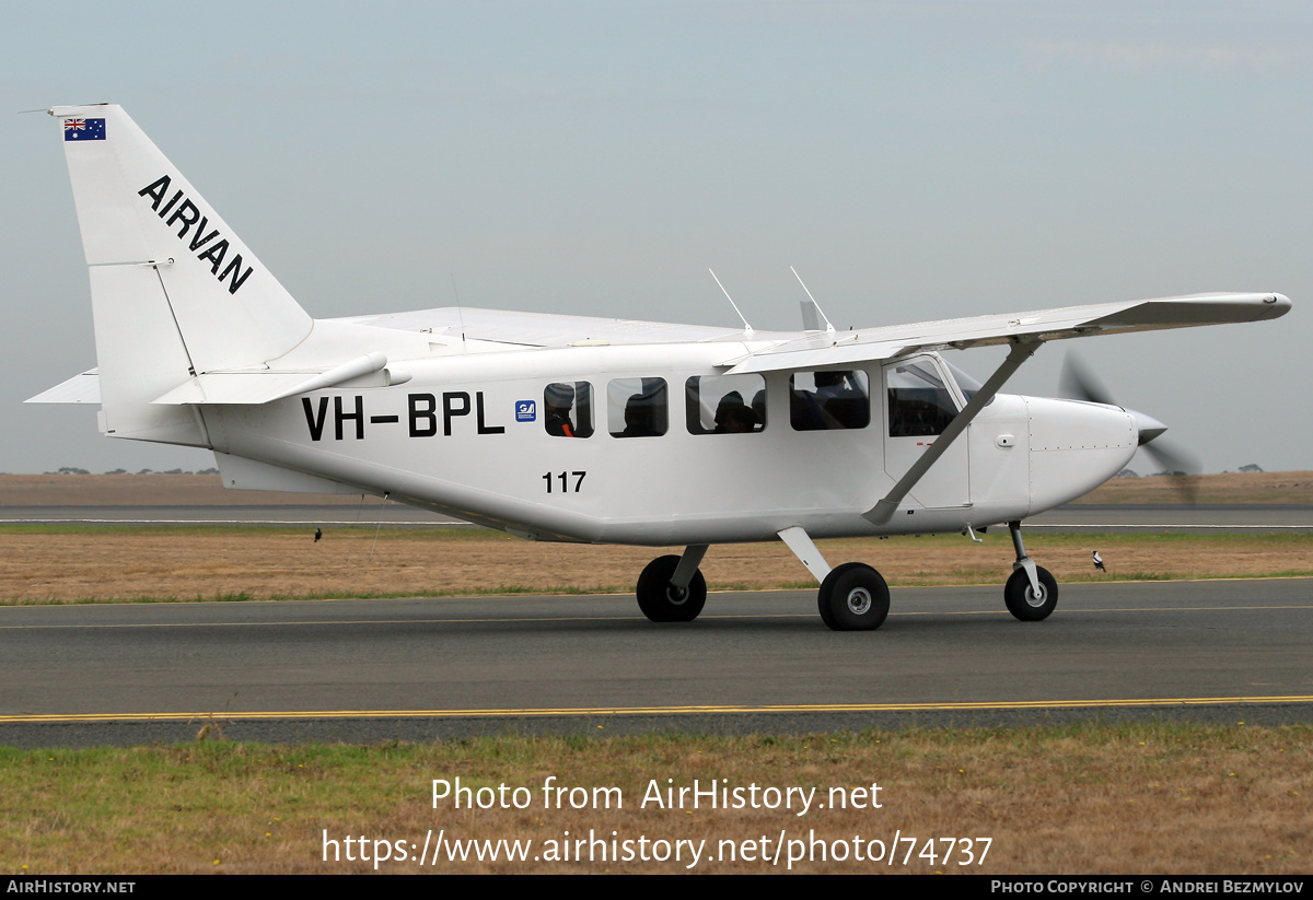 Aircraft Photo of VH-BPL | Gippsland GA8 Airvan | Airvan | AirHistory.net #74737