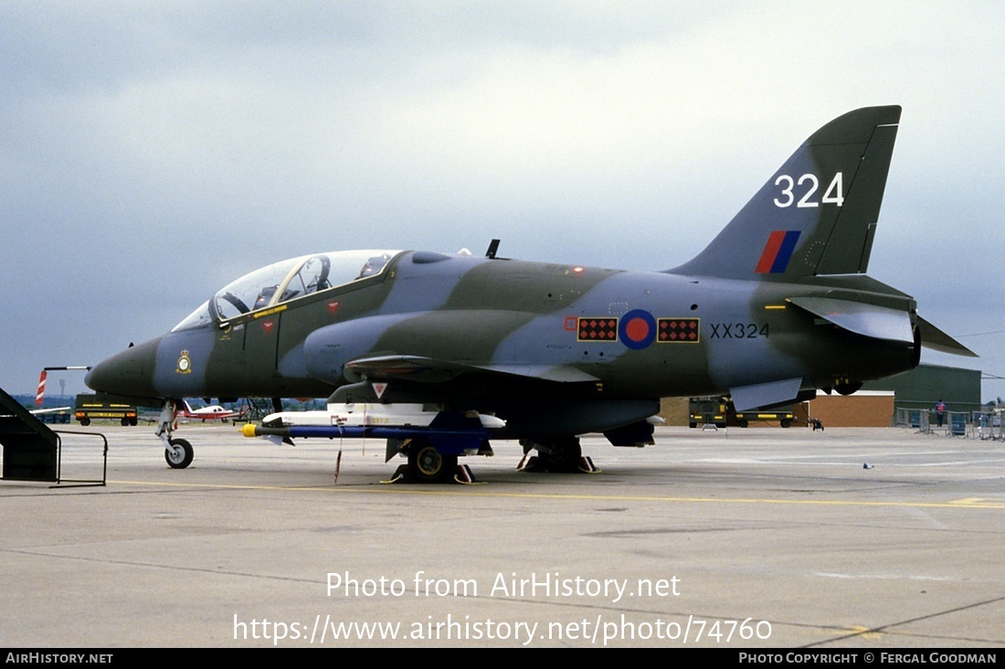 Aircraft Photo of XX324 | British Aerospace Hawk T1A | UK - Air Force | AirHistory.net #74760