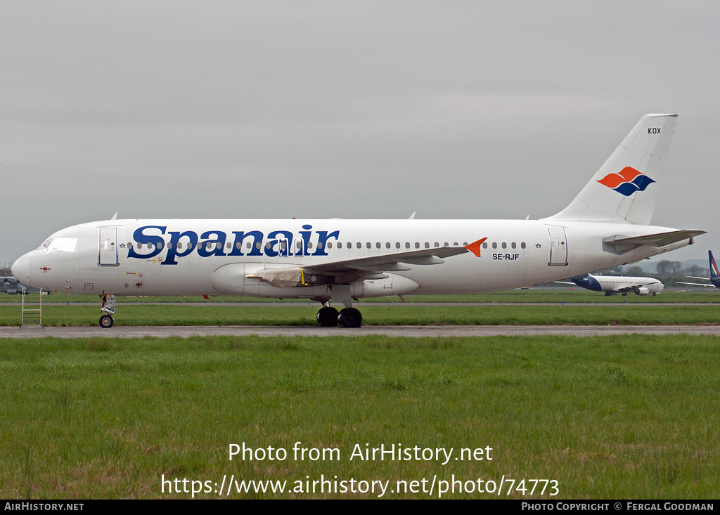 Aircraft Photo of SE-RJF | Airbus A320-232 | Spanair | AirHistory.net #74773