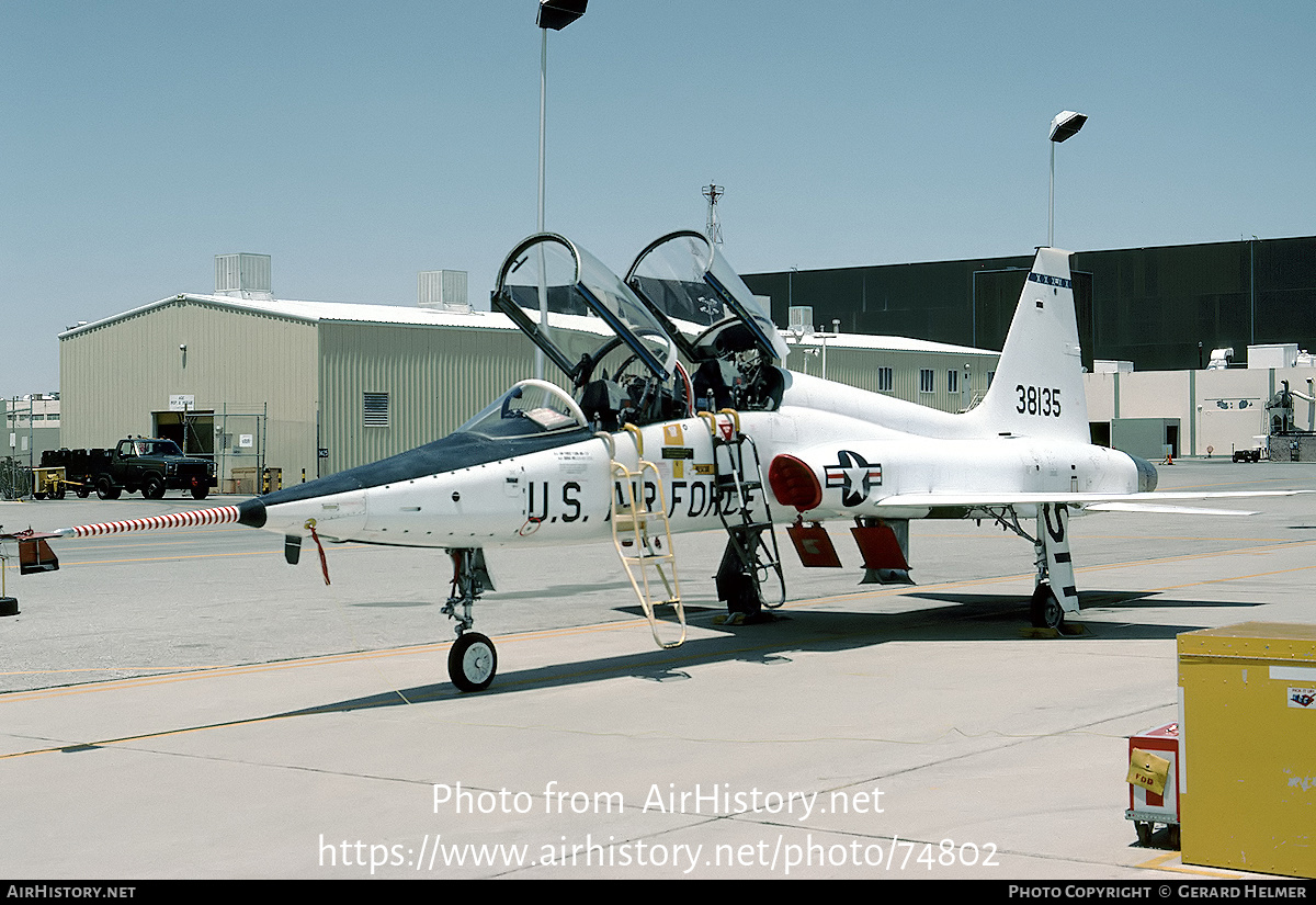 Aircraft Photo of 63-8135 / 38135 | Northrop T-38A Talon | USA - Air Force | AirHistory.net #74802