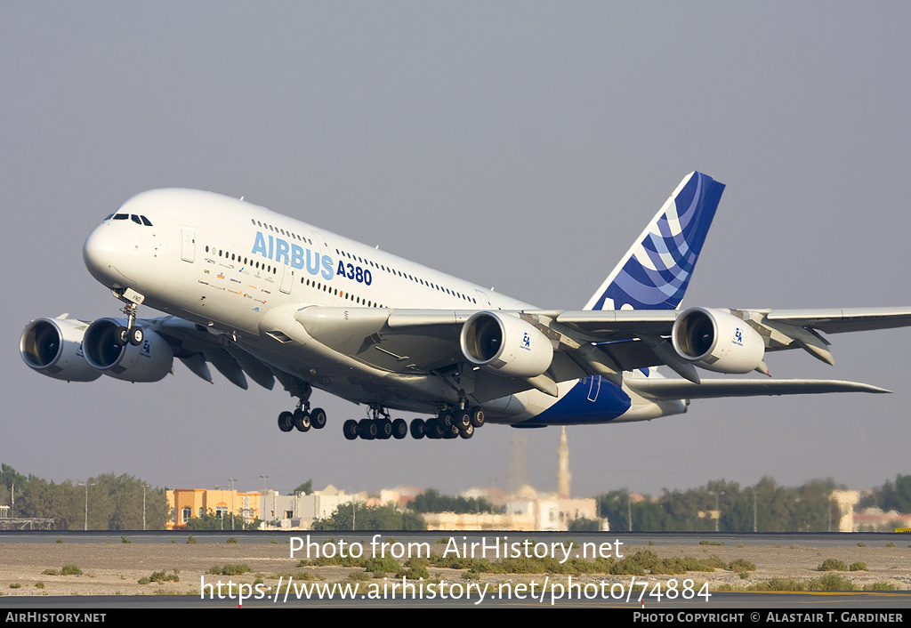 Aircraft Photo of F-WWDD | Airbus A380-861 | Airbus | AirHistory.net #74884