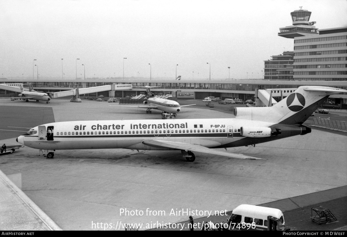 Aircraft Photo of F-BPJU | Boeing 727-214 | Air Charter International - ACI | AirHistory.net #74898