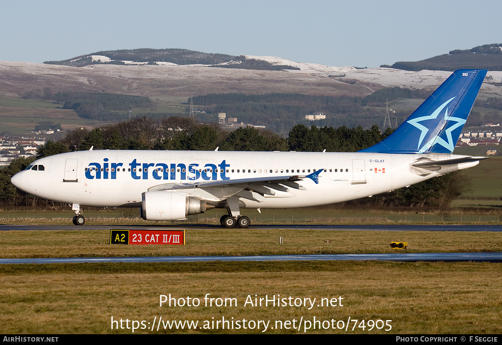 Aircraft Photo of C-GLAT | Airbus A310-308 | Air Transat | AirHistory.net #74905