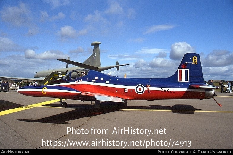 Aircraft Photo of XW429 | BAC 84 Jet Provost T5B | UK - Air Force | AirHistory.net #74913