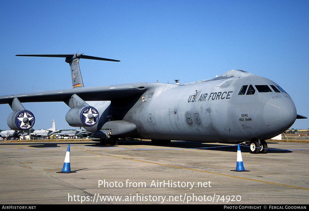 Aircraft Photo of 65-0245 / 50245 | Lockheed C-141C Starlifter | USA - Air Force | AirHistory.net #74920