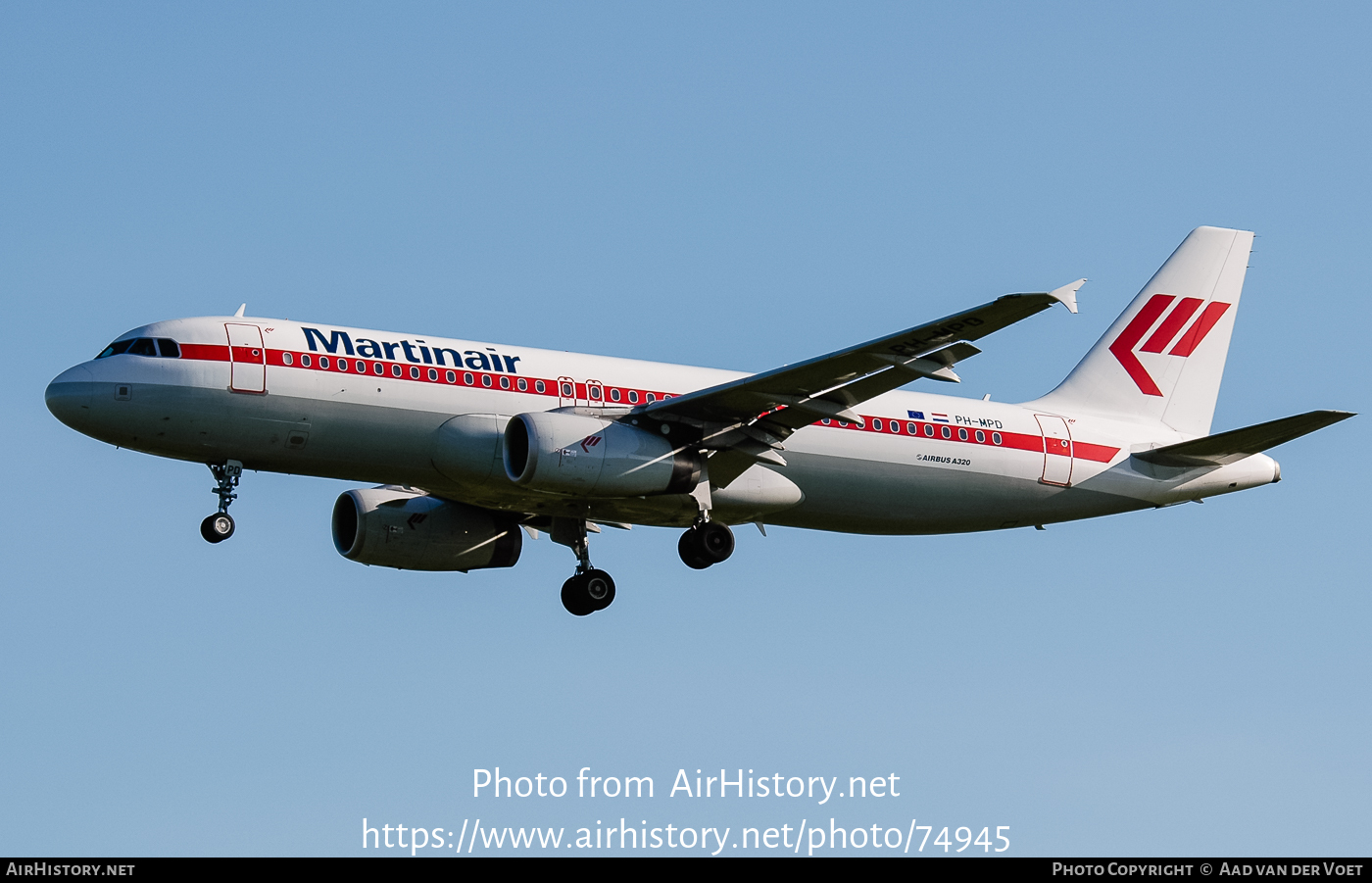 Aircraft Photo of PH-MPD | Airbus A320-232 | Martinair | AirHistory.net #74945