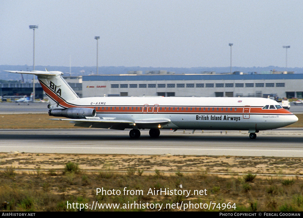 Aircraft Photo of G-AXMG | BAC 111-518FG One-Eleven | British Island Airways - BIA | AirHistory.net #74964