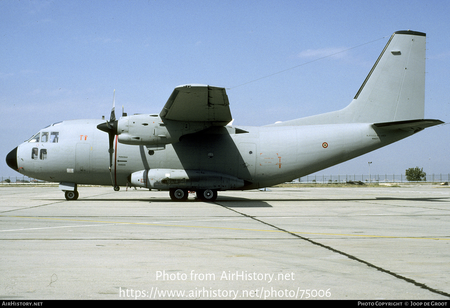 Aircraft Photo of MM62117 | Aeritalia G-222TCM | Italy - Air Force | AirHistory.net #75006