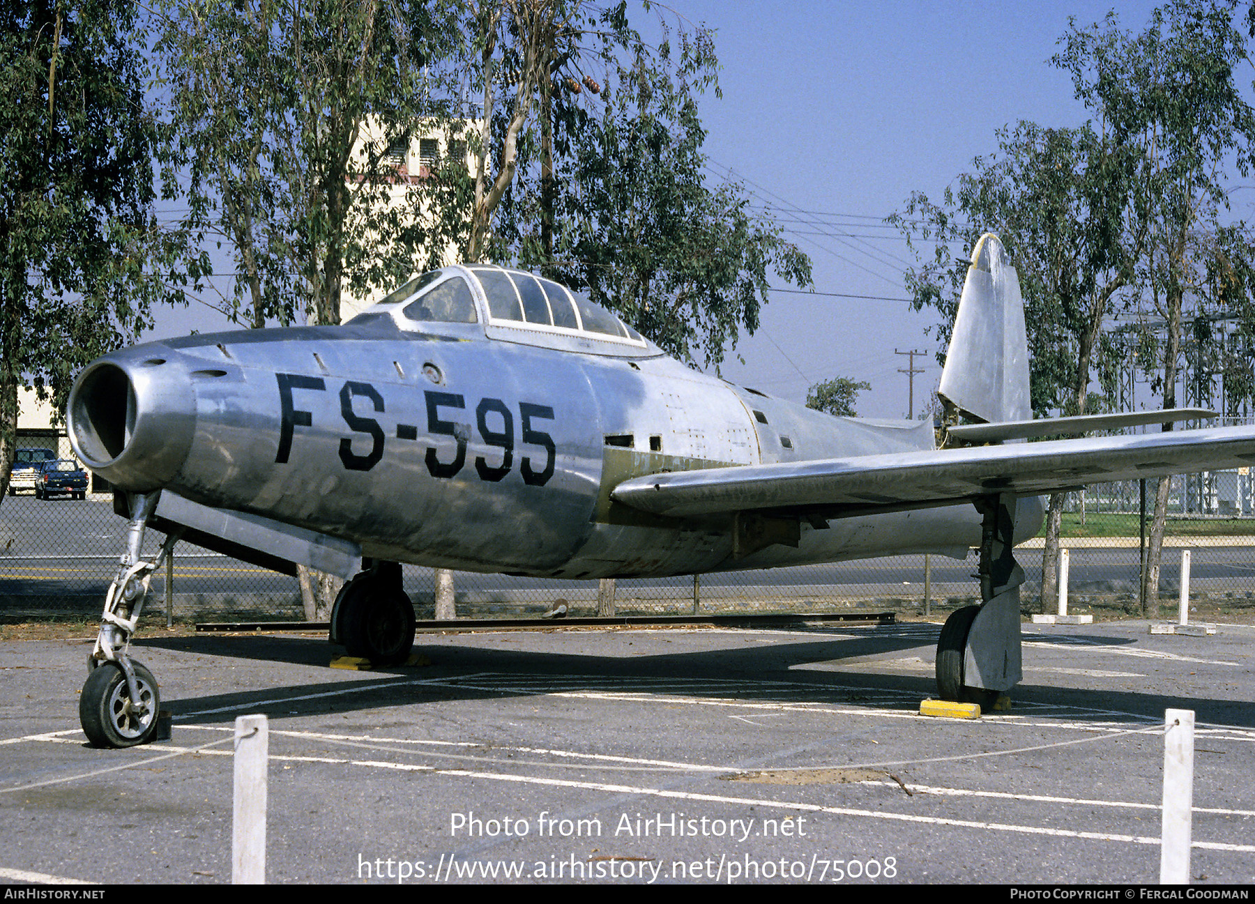 Aircraft Photo of 47-1595 | Republic F-84C Thunderjet | USA - Air Force | AirHistory.net #75008