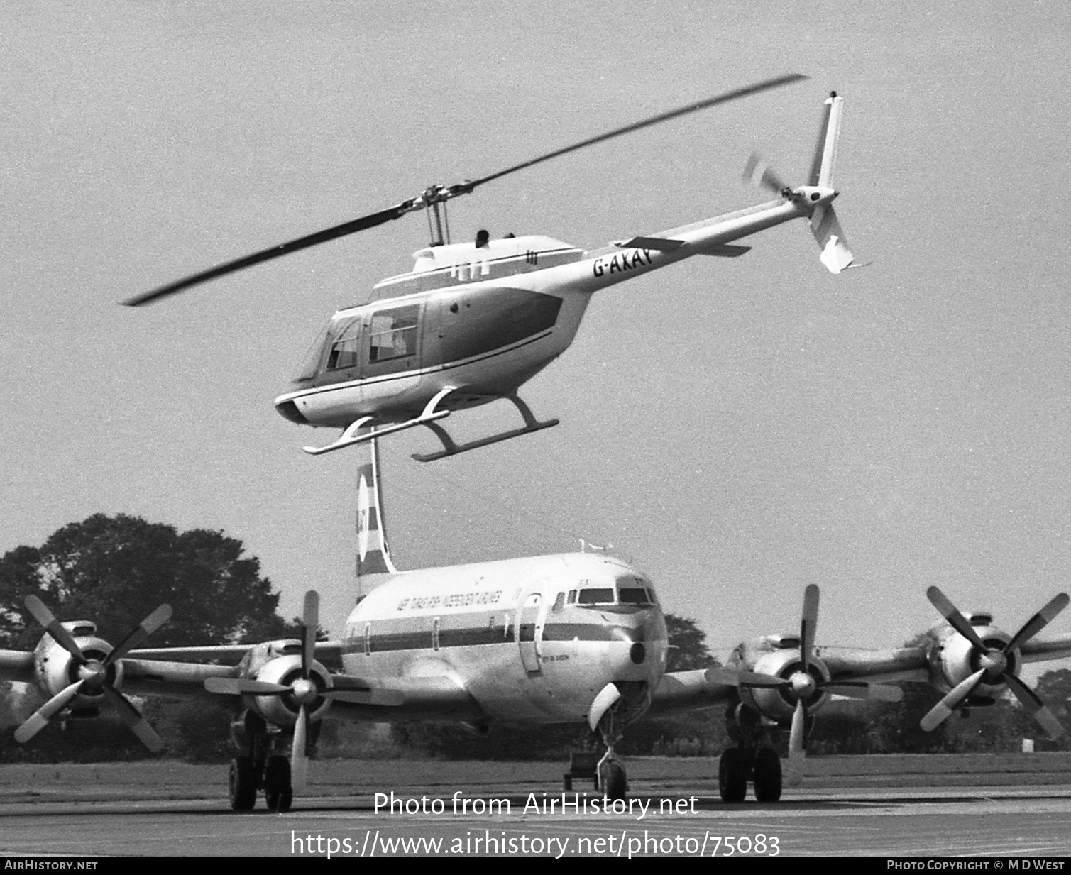 Aircraft Photo of G-AXAY | Bell 206A JetRanger | AirHistory.net #75083