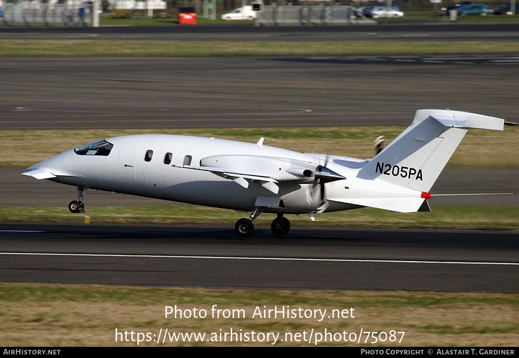 Aircraft Photo of N205PA | Piaggio P-180 Avanti | AirHistory.net #75087