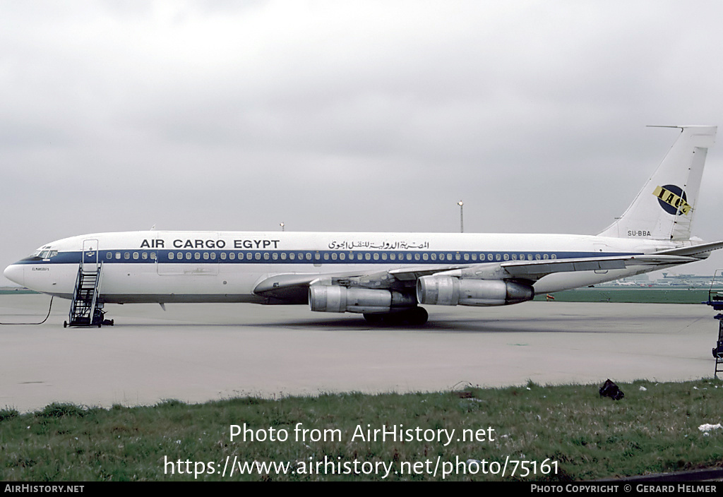 Aircraft Photo of SU-BBA | Boeing 707-338C | Air Cargo Egypt | AirHistory.net #75161