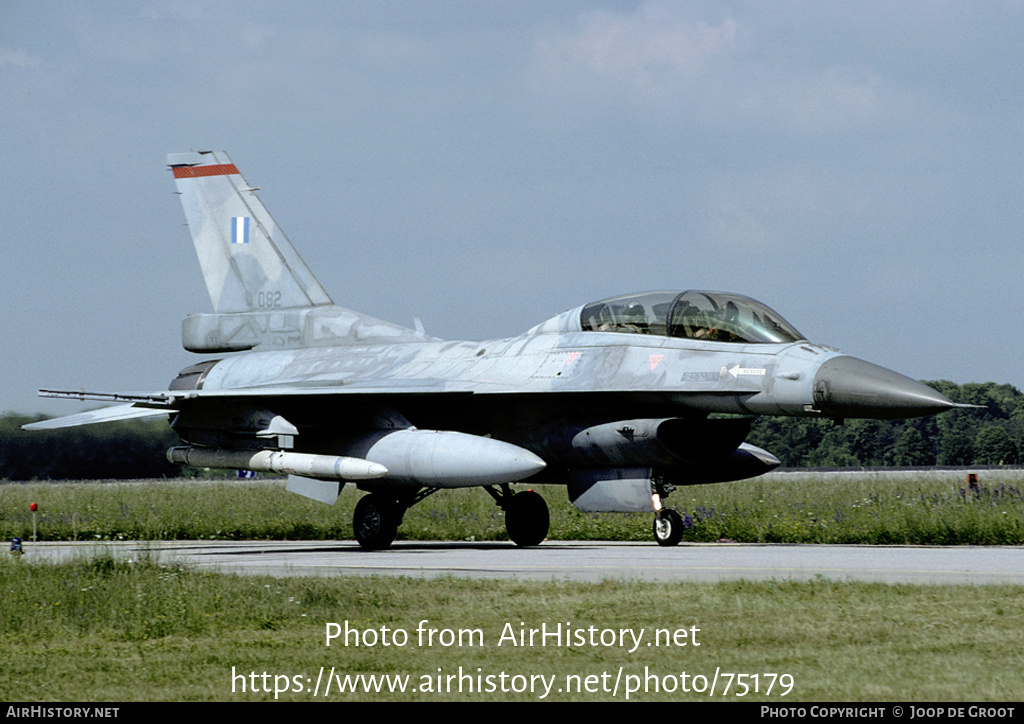 Aircraft Photo of 082 | Lockheed Martin F-16DJ Fighting Falcon | Greece - Air Force | AirHistory.net #75179