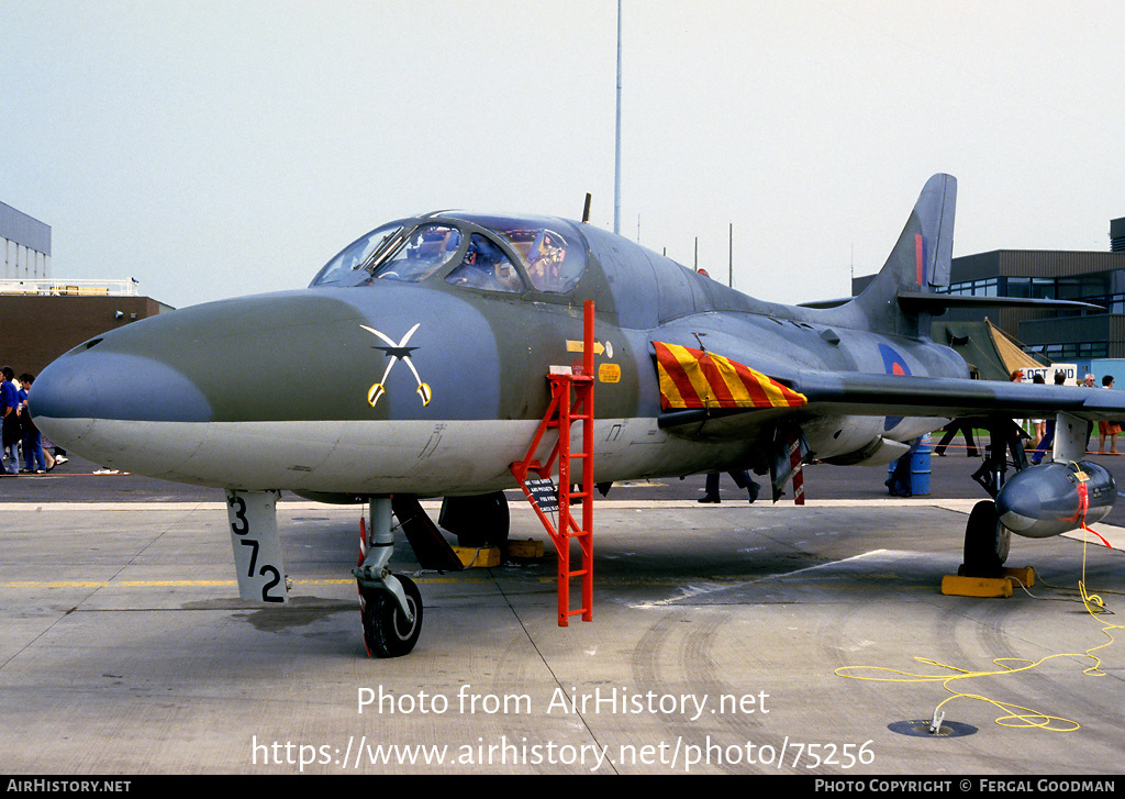 Aircraft Photo of WV372 | Hawker Hunter T7 | UK - Air Force | AirHistory.net #75256