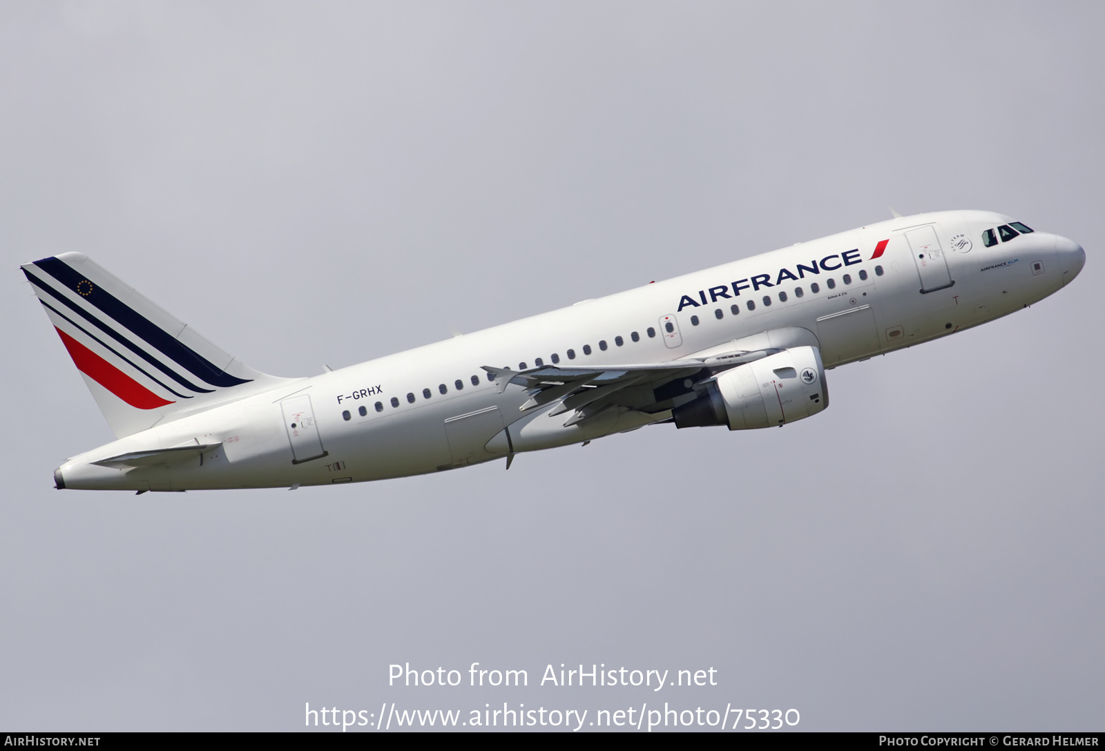 Aircraft Photo of F-GRHX | Airbus A319-111 | Air France | AirHistory.net #75330