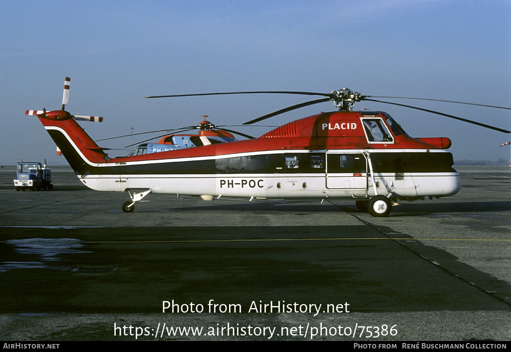 Aircraft Photo of PH-POC | Sikorsky S-58ET | Placid International Oil | AirHistory.net #75386