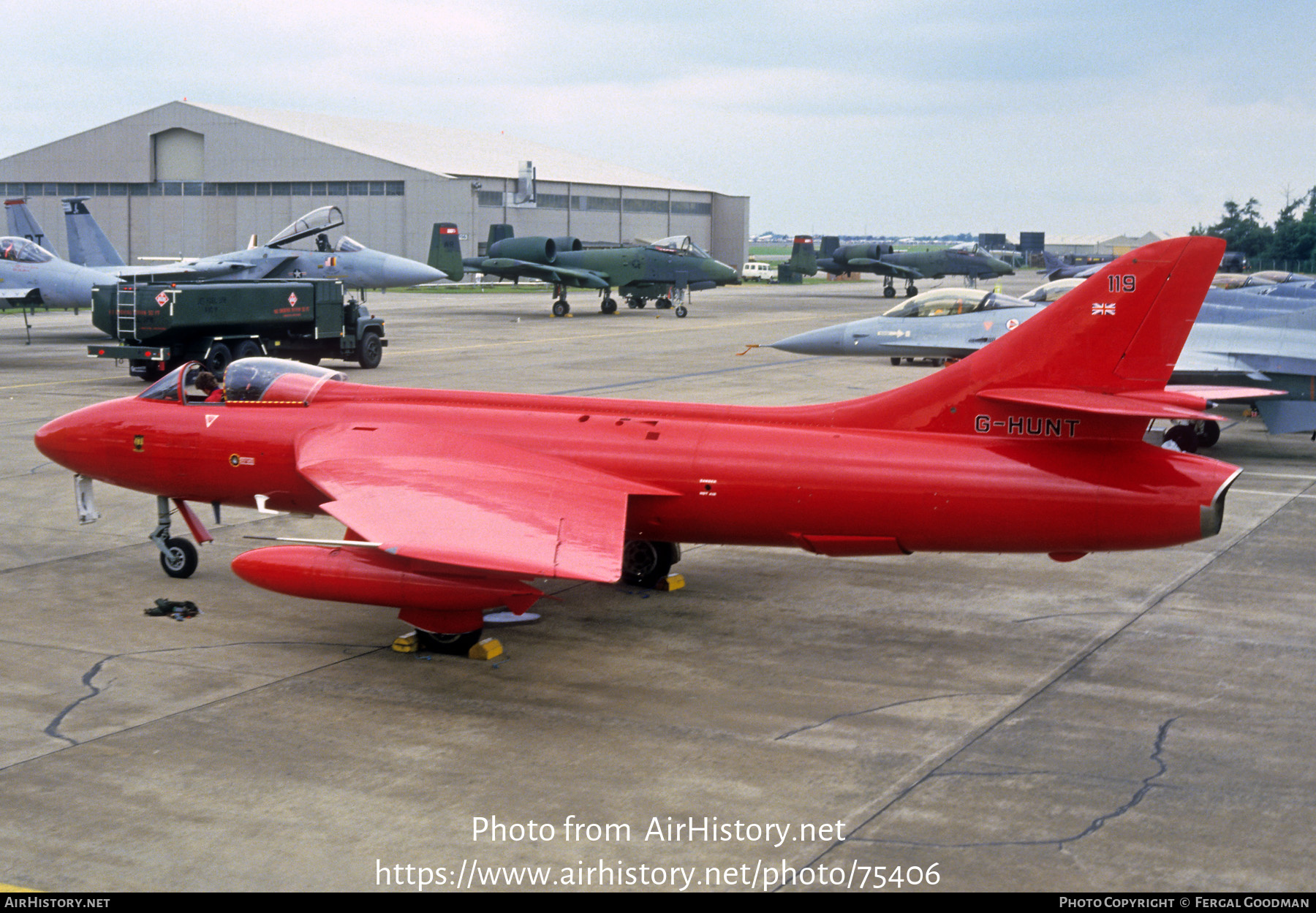 Aircraft Photo of G-HUNT | Hawker Hunter F51 | AirHistory.net #75406