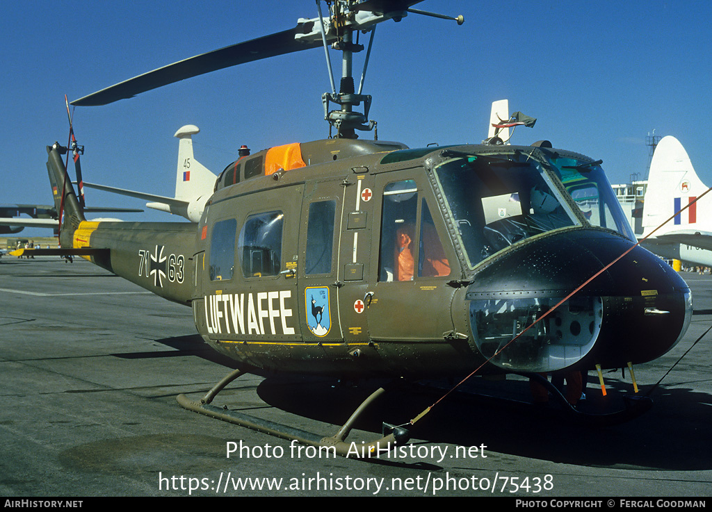 Aircraft Photo of 7163 | Bell UH-1D Iroquois | Germany - Air Force | AirHistory.net #75438